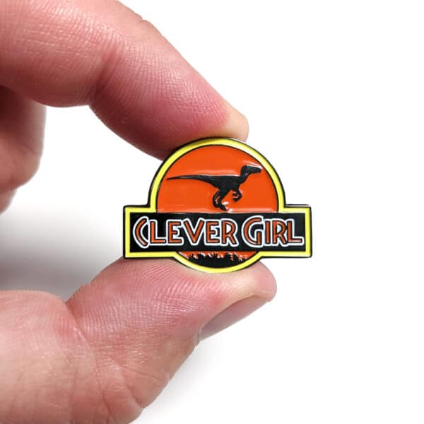 Clever Girl Enamel Pin