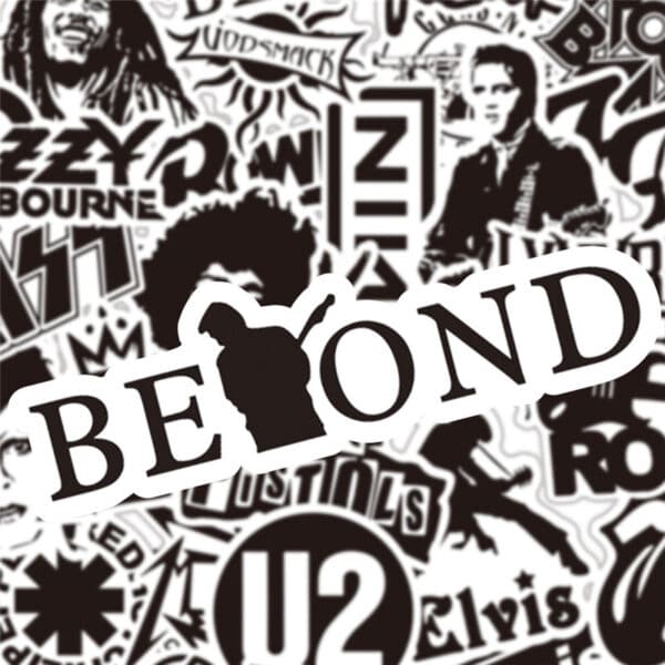 Rock Music Stickers - Beyond