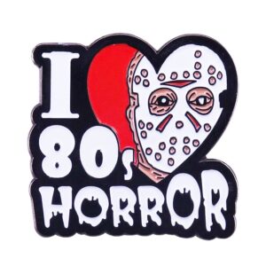 I love 80s horror pin