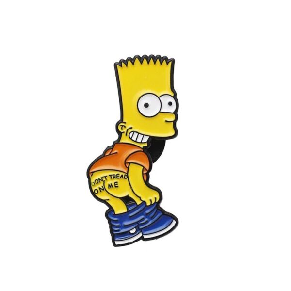 Bart Don't Treat On Me Pin