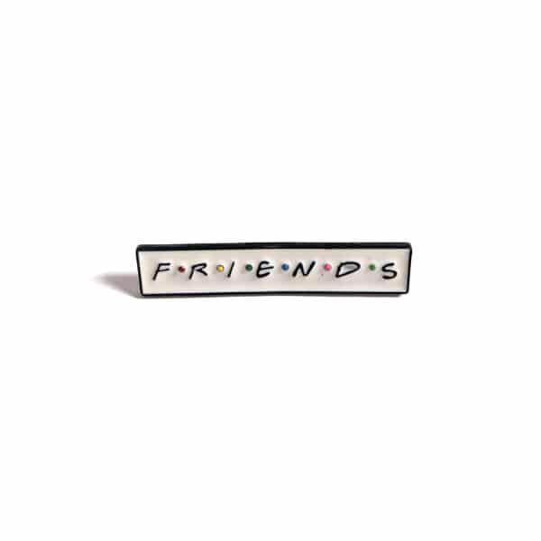 Friends logo enamel pin