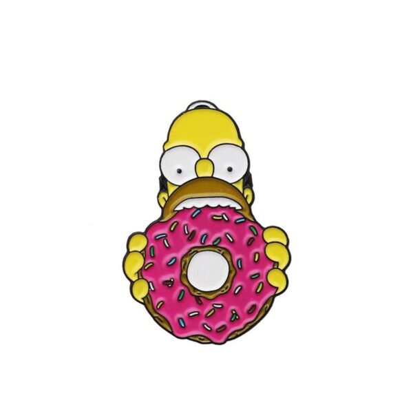 Greedy Homer Eating Pin