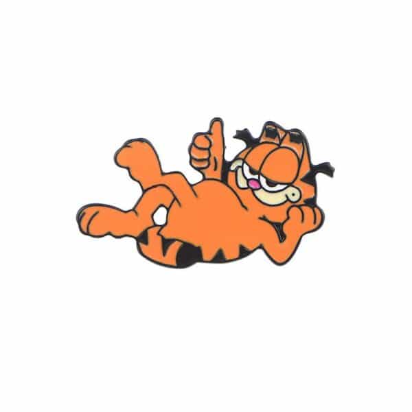 Garfield Enamel Pin Front