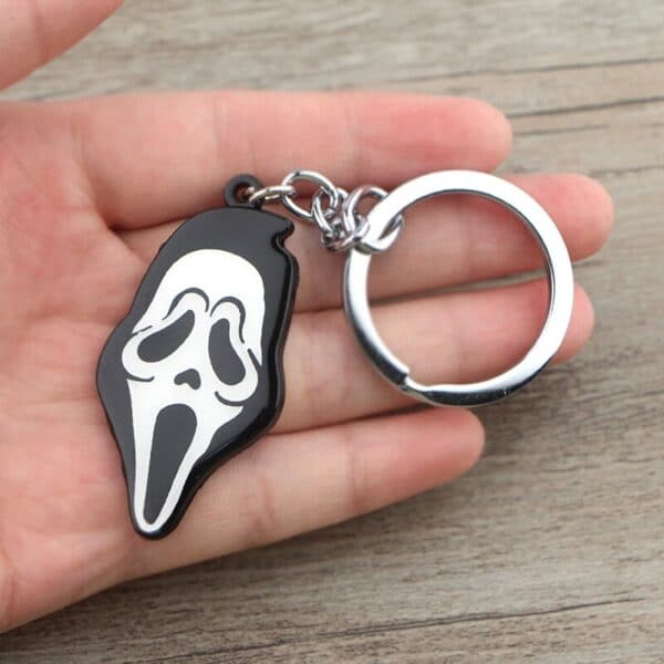 Scream Mask Key Ring
