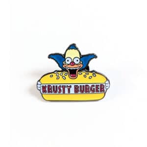 Krusty Burger Pin