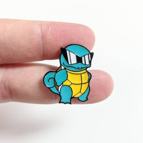 Sunglasses Squirtle Pin