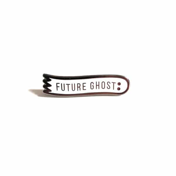Future Ghost Enamel Pin