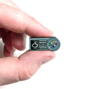 Retro Gaming Controller Enamel Pin