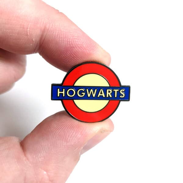 Hogwarts Underground Style Enamel Pin
