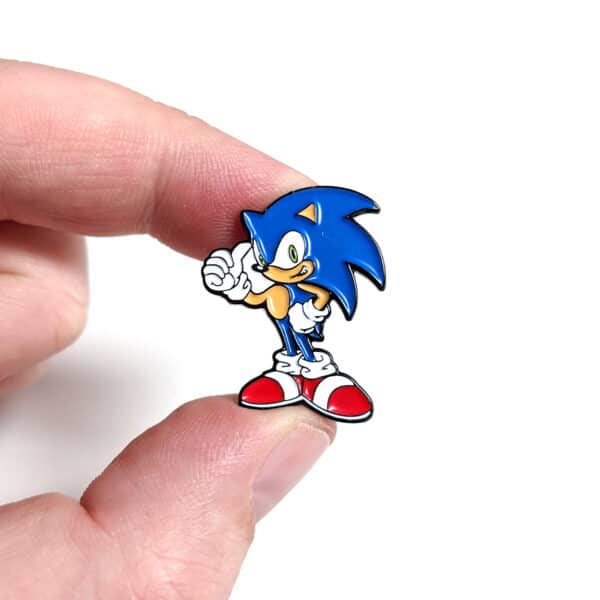 Sonic The Hedgehog Enamel Pin