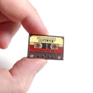 Gradians of the Galaxy Cassette Enamel Pin