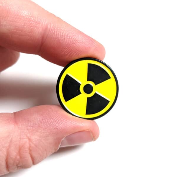 Radioactive Enamel Pin