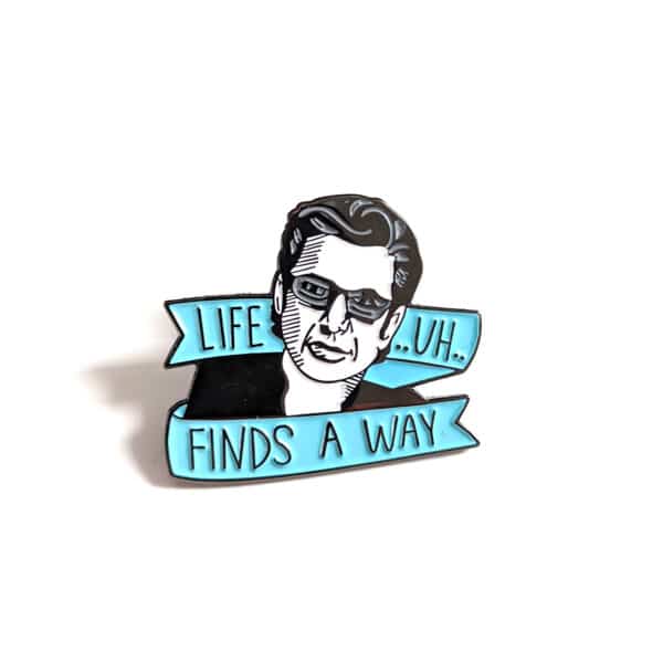 Life Finds a Way Enamel Pin