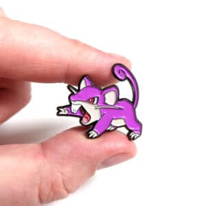 Rattata Pokémon Enamel Pin