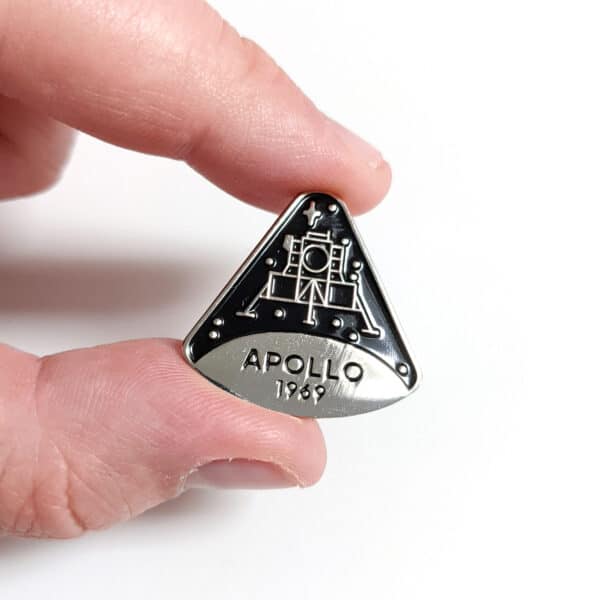 Apollo 1969 Moon Landing Enamel Pin