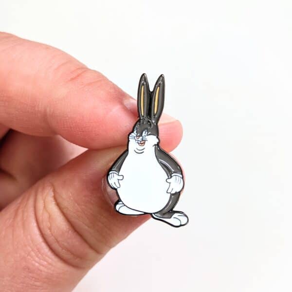 Fat Bugs Bunny Enamel Pin
