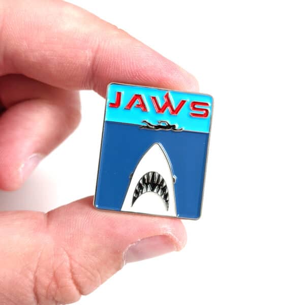 Jaws Movie Poster Enamel Pin