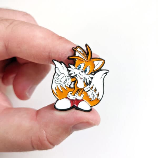 Miles 'Tails' Prower Enamel Pin