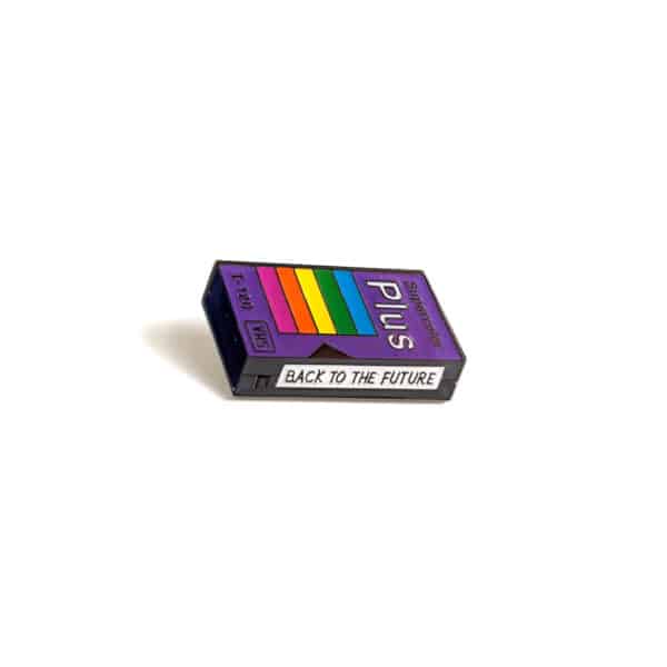 Back to the Future VHS Enamel Pin