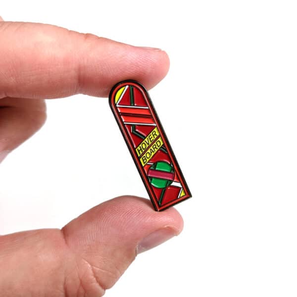 Back to the Future Hoverboard Enamel Pin