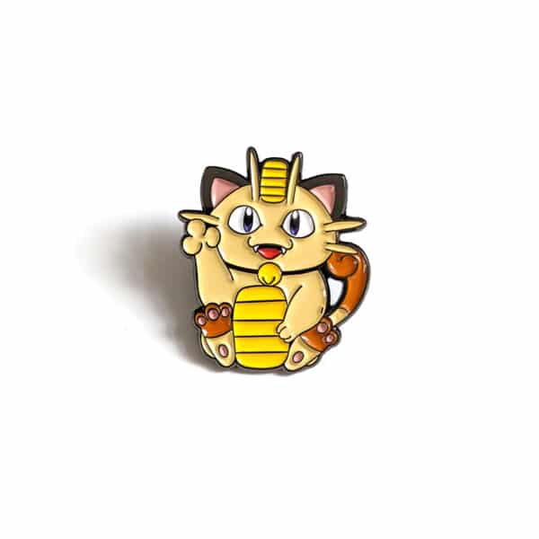 Meowth Pokemon Enamel Pin
