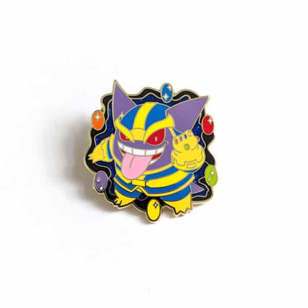 Thanos Gengar Pokemon Enamel Pin