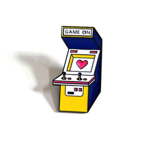 Game On Arcade Enamel Pin