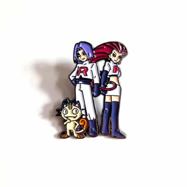 Team Rocket Pokémon Enamel Pin