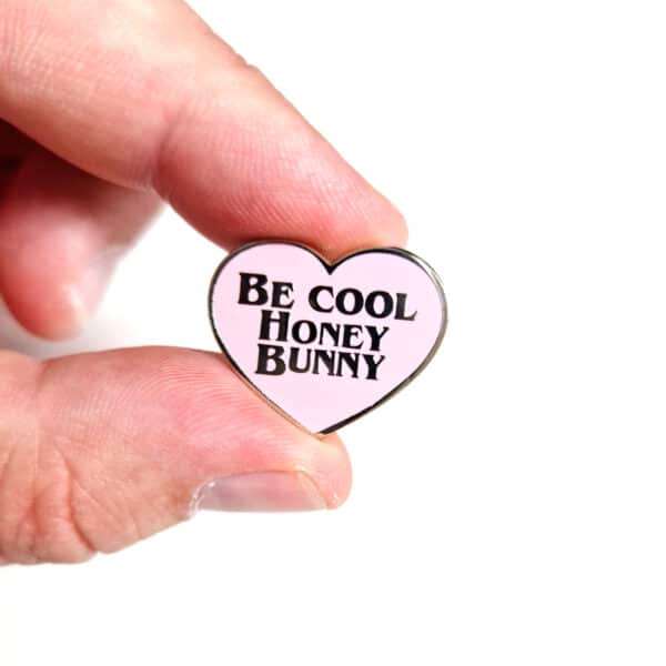 Be Cool Honey Bunny Enamel Pin