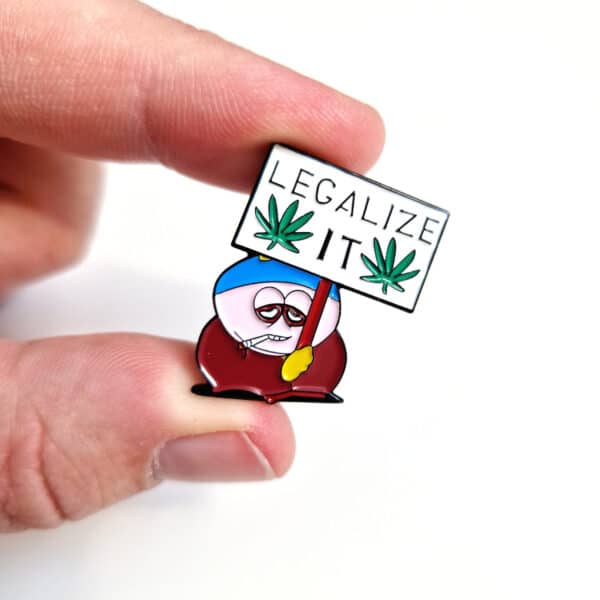 Legalize It Cartman Enamel Pin