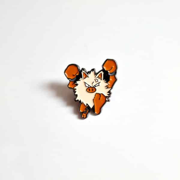 Mankey Pokémon Enamel Pin