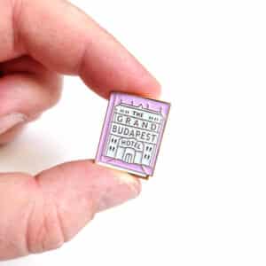 The Grand Budapest Hotel Book Enamel Pin