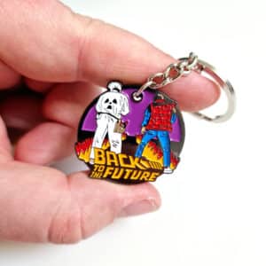 Back to the Future Key Ring