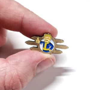 Vault Boy Badge Enamel Pin