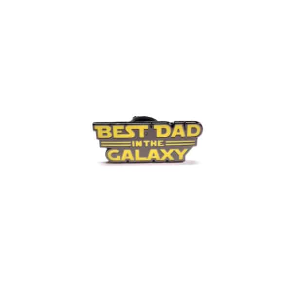 Best Dad in the Galaxy Enamel Pin